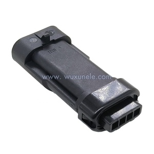 <strong>Delphi</strong> DS7043-1.5-11 Auto Sealed Wire <strong>Connector</strong> 4 Pin Male Terminals in Nylon Housing Waterproof Adaptor - Product Image 5