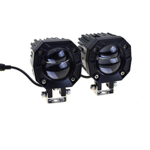 SenloX5遠近両用レンズデュアルカラーダブルレンズオートバイLEDライトLEDミニドライビングライト - Product Image 5