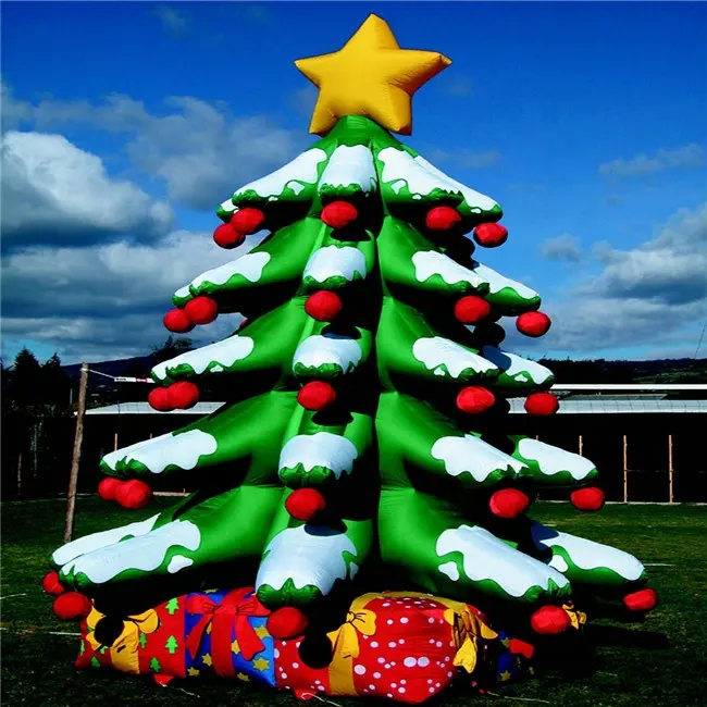 Giant Outdoor Inflatable Christmas Tree, Christmas Tree Inflatable For Sale