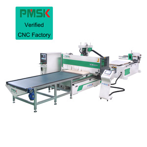 Automatisches Laden Entladen Etikettieren CNC-Router Atc 1325 1328 Versch achtel ungs maschine Mehrkopf-CNC-Schneide maschine für Schrank - Product Image 1