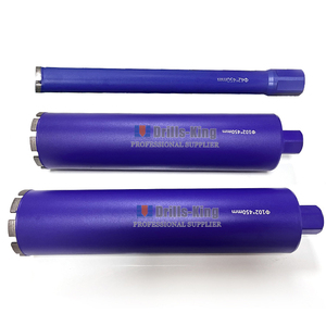 Nuevas brocas de núcleo de diamante húmedo para broca de núcleo de hormigón armado con segmentos soldados con láser, vida útil más larga y rápida - Product Image 4