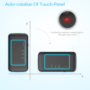 H20 Mini teclado inalámbrico retroiluminación Touchpad Air Mouse IR Leaning Control remoto para Android Box Smart TV Windows - Product Image 6