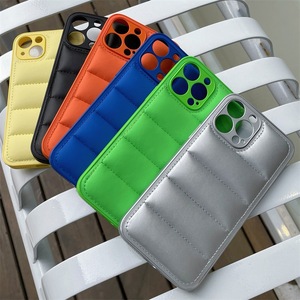 Özelleştirilmiş baskı desenler Logo yumuşak TPU aşağı ceket moda cep telefonu kılıfı Iphone 11 için 12 13 14 15 Pro Max Xs Xr kapak - Product Image 2