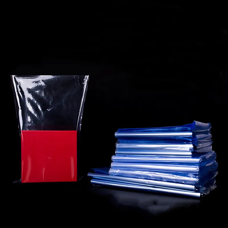 カスタム透明PVCPOFポリオレフィンシュリンクラップフィルムロール熱シュリンクラップスリーブ包装袋