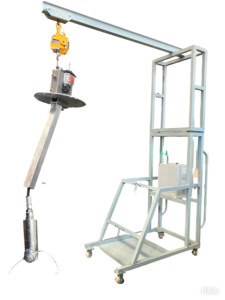 22000Psi 200Lpm Reator Petroquímico Tanque Automático Hidro Blasting System Alta Pressão Água Jet Cleaner Máquina De Limpeza