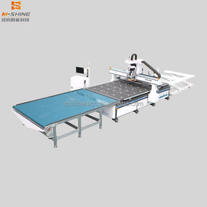 <strong>CNC</strong> Wood <strong>Router</strong> 2130 Manufacturer Wood Cabinet Door Making Atc <strong>CNC</strong> <strong>Router</strong> Machine With <strong>Auto</strong> <strong>Loading</strong> Unloading Table - Product Image 1