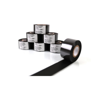 Cinta térmica de resina para máquina de impresión, cinta de Color negro para máquina de codificación, 30mm x 100m - Product Image 2