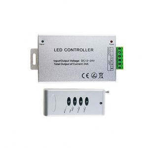 Ручной заводской Rgb светодиодный контроллер света 24A 12V 24V Dc Rf 4Key Пульт дистанционного управления Rgb светодиодные фонари - Product Image 1