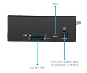 Enrutador Ethernet industrial inalámbrico de alta calidad, enrutador de puerta de enlace industrial 4G - Product Image 5