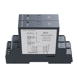 4-20mA 0-5V Output o isolador analógico 1 do sinal da resposta rápida em 2 para fora o distribuidor 0-75mV 0-10V 0-200V do isolamento do sinal entrou