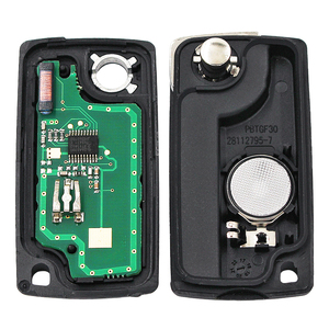 3 düğme çevirme katlanır uzaktan araba anahtarı 433MHz ID46 çip C2 C3 C4 Picasso C4 C5 C6 C8 SAXO HU83 kesilmemiş bıçak ile oluk - Product Image 5