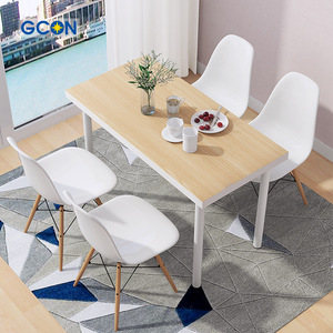 Escritorio de madera de diseño moderno para ordenador, mesa de estudio para ordenador portátil - Product Image 6