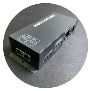 <strong>Controller</strong> High Quality 4A 4Channels <strong>Dmx</strong> <strong>Controller</strong> <strong>PWM</strong> Control Signal Digital Display DMX512 Decoder for RGBW Strip