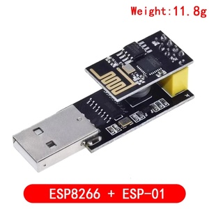 ESP01 <strong>Programmer</strong> Adapter UART GPIO0 ESP-01 Adaptater ESP8266 CH340G USB to ESP8266 Serial Wireless Wifi Developent Board Module
