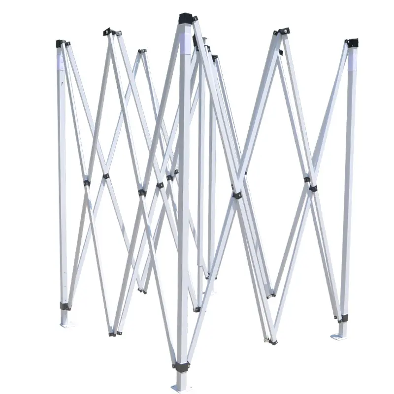 Goodluck Aluminium rahmen PVC-Abdeckung Festzelt Zelt Pop-up Party Zelt 4x8m Sechseck Rahmen