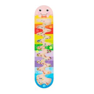 卡通雨音板婴儿听力启蒙彩虹色沙漏早期智力学习玩具 - Product Image 1