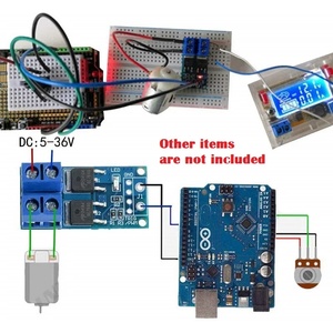 DC 5V-36V 15A Max 30A 400W Dual-Hochleistungs-MOSFET-Auslöse schalter Antrieb PWM-Regler Einstellung Motor drehzahl steuer platinen modul