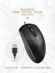 Mouse cablato USB Lol Computer da ufficio Notebook da gioco Mouse aziendale Mouse ottico Mouse cablato ottico per Laptop Desktop - Product Image 5
