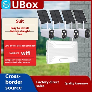 UBOX Mini Wireless HD Bullet Camera Set di visione notturna di energia solare rilevamento del movimento per uso domestico Farm per il Cross-Border - Product Image 4