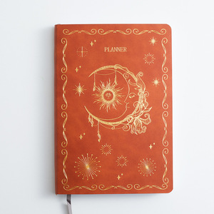 Benutzer definierte Logo Agenda Planer selbst füllend Undatiert Daily Planner Leder Büro Woche Planer Notizbuch - Product Image 6