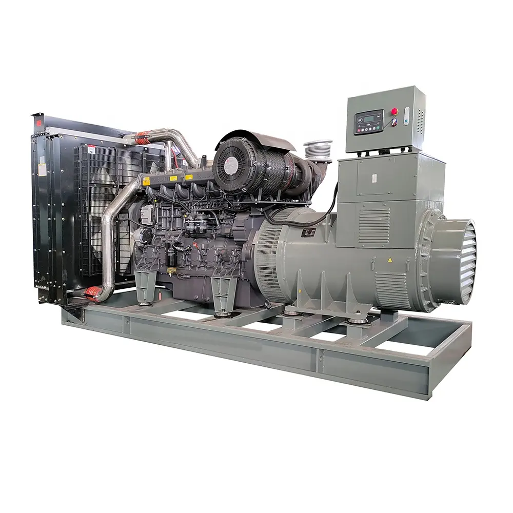 Precio del generador de 1000kW con China SDEC 6WTAA35-G311 Motor 1MW 1000kW Precio del generador diesel
