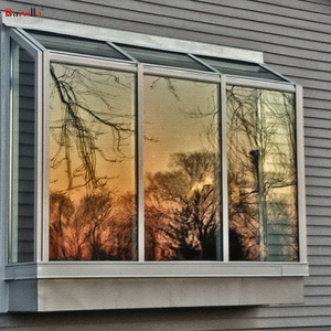 Modern <strong>Design</strong> Double-Glazed Garden <strong>Window</strong> with Aluminum <strong>Frame</strong> Swing Open <strong>Style</strong> and Magnetic Screen From Foshan Factory - Product Image 2