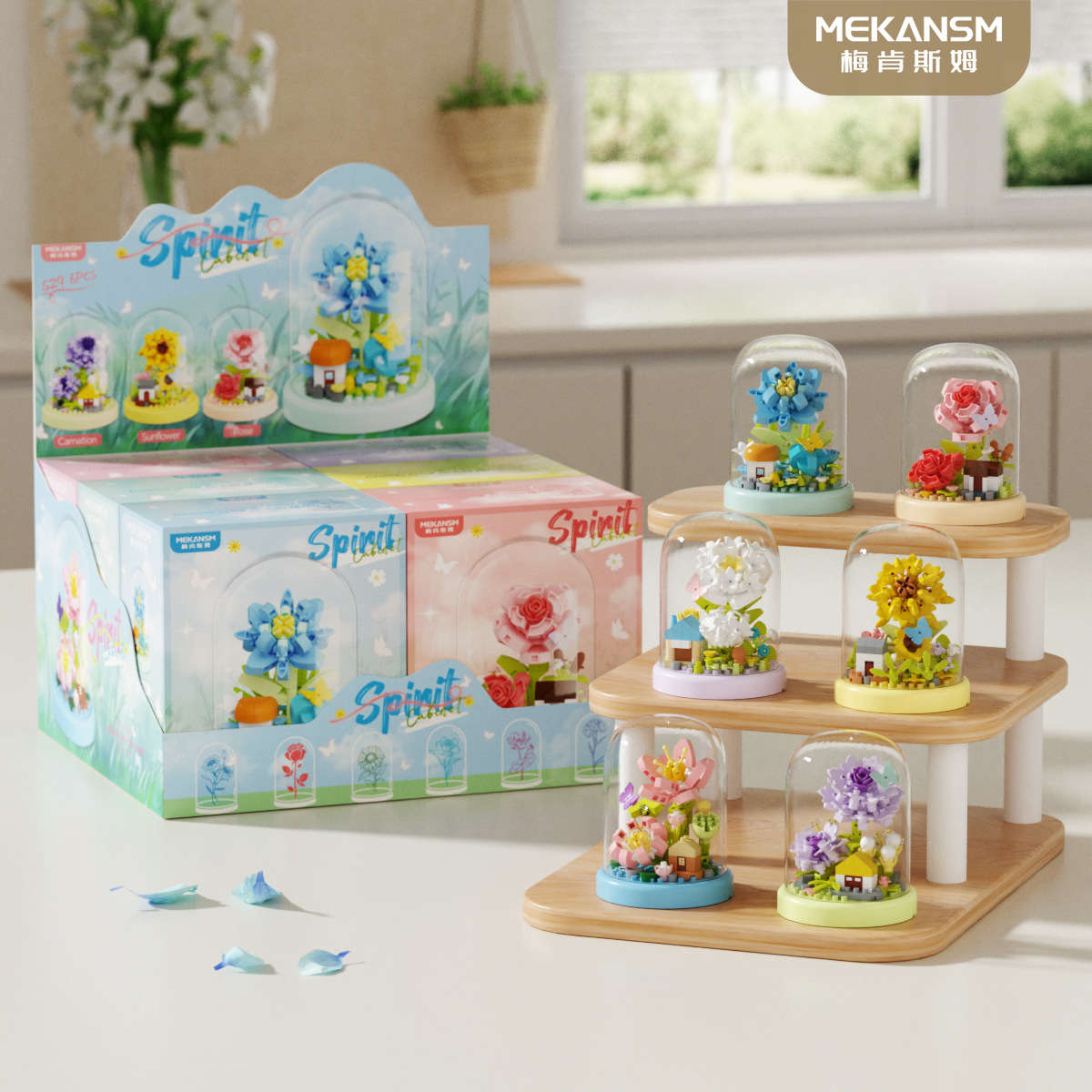 S29 Coffret cadeau pour maison de fleurs à souhait