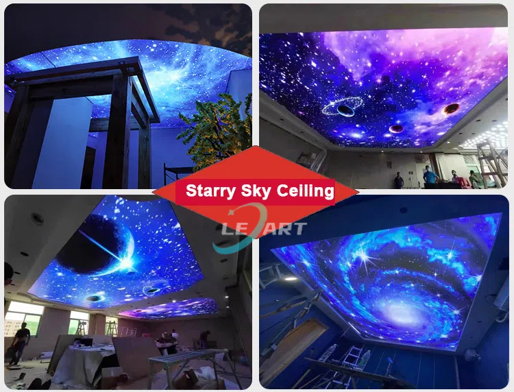 Ciel étoilé étoile plafond
