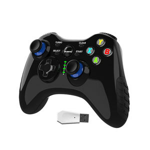 Wireless Game Controller for X360 Game Console Dual Vibration Support Turbo Repeat Chargeable <strong>Remote</strong> Control for PC Android Box - Product Image 1