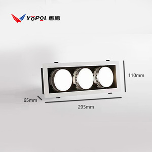 安い凹型ダウンライトGx53ダウンライト商用ホワイトLedアジャスタブルダウンライト - Product Image 5