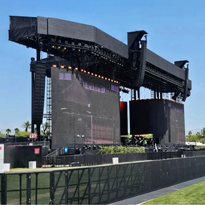 Özel 300*300Mm kafes çatı yapısı ve sahne platformu açık konser taşınabilir Dj kabini aydınlatma kafes - Product Image 2