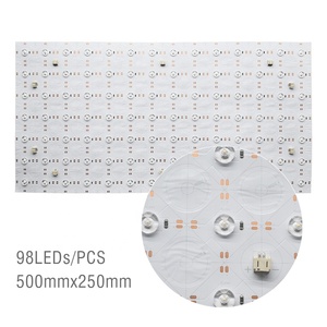 แผ่นไฟแบคไลท์ LED 98ดวงแผ่นแผงไฟ LED ตัดฟรีสำหรับโฆษณาแผ่นหน้าจอ LED สำหรับตกแต่ง
