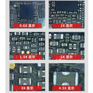 Microscopio Digital mecánico MOS260 MCN, microscopio Binocular electrónico estéreo, cámara USB 6X-45X WF10X25, lente objetivo, soldadura PCB - Product Image 6