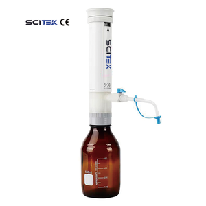SCITEK Stepper Pipette Wide Dispensing Volume From <strong>10</strong> <strong>Microliter</strong> to 5mL Laboratory Pipette - Product Image 1