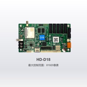 Scheda di controllo dedicata allo schermo dell'auto HD-D18 scheda di controllo del display a LED a colori asincrona - Product Image 4