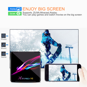 Akıllı TV kutusu Android 9.0 X88 PRO X3 4GB RAM 32/64GB ROM Amlogic S905X3 Quad Core 2.4G/5G Wifi BT4.1 8K medya oynatıcı Set üstü kutusu - Product Image 4