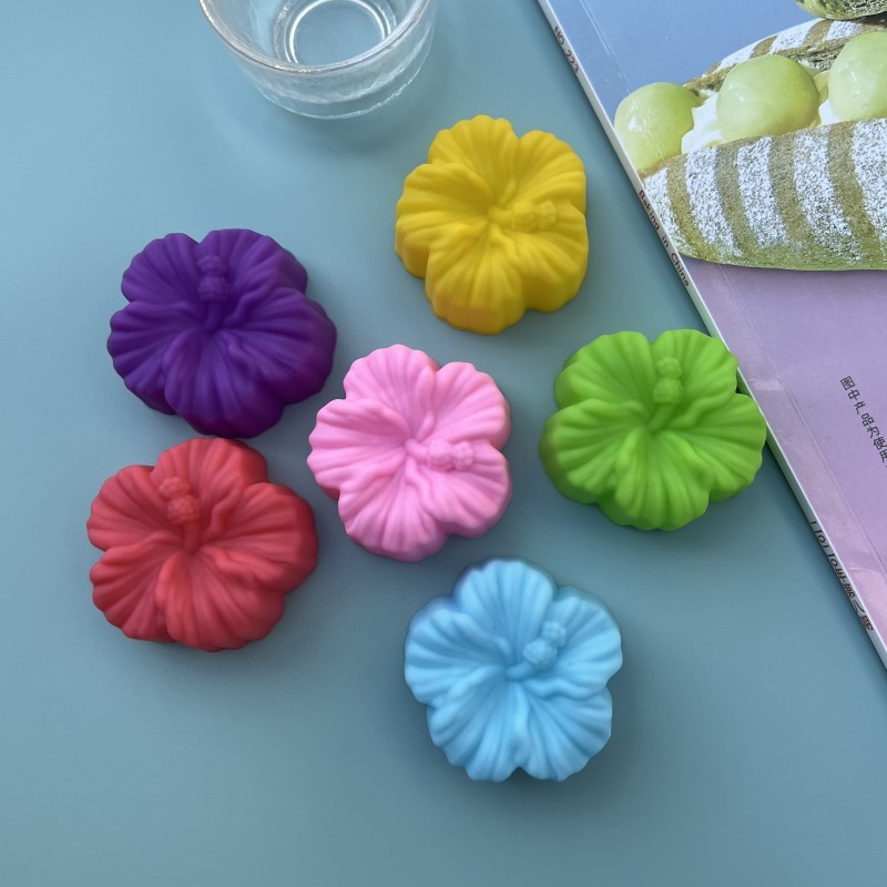 Couleur aléatoire-fleur de trompette de 5 cm