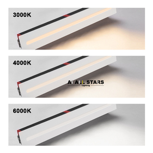 LED lineer gömme sel Spot ışık 5*2W 10*2w 15*2W 20*2W döküm alüminyum dikdörtgen gömme LED lineer tavan Downlight - Product Image 6
