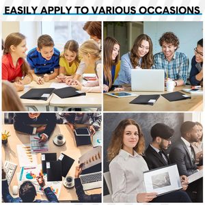 แฟ้มใส่เอกสารสำนักงาน/ธุรกิจ/โรงเรียน แบบกันน้ำ ทนทาน ขนาด A4 30 ช่องใส สำหรับเก็บเอกสาร/งานนำเสนอ/แฟ้มโชว์ผลงาน - Product Image 6