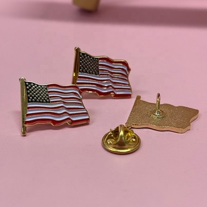 Tùy Chỉnh Chất Lượng Cao Mềm Men Mạ Vàng Cờ Mỹ Ve Áo <span class=keywords><strong>Pin</strong></span> Hỗ Trợ Tùy Chỉnh Tất Cả Các Nước Cờ Ve Áo <span class=keywords><strong>Pin</strong></span> - Product Image 3