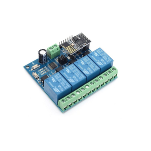 <strong>ESP8266</strong> ESP-01 5V 4-Channels <strong>WiFi</strong> <strong>Relay</strong> <strong>Module</strong> for Home Remote Control <strong>Switch</strong> - Product Image 1