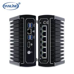 Mini PC de 7. ª generación Core i3 de potencia ultra baja, 6Gigabit LAN DDR4 M.2 Win/Linux Industry 4,0, concentrador de comunicación de red, ordenador integrado - Product Image 3