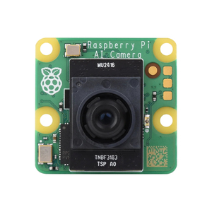 Cámara Raspberry Pi AI Waveshare Oficial 12MP IMX500 Sensor de visión inteligente 78,3 FOV