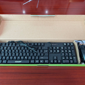 Ingrosso di alta qualità OEM tasti 104 2.4G tastiera del Computer con il Mouse cablato da scatola di imballaggio per Desktop Laptop facile da usare - Product Image 1