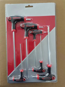6 ชิ้นเมตริก T Handle Hex Key Allen ประแจชุดเครื่องมือสําหรับการซ่อมแซม - Product Image 5