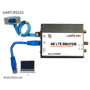 América del Sur Australia Mercado AT Command Módem celular RJ45 Industrial WiFi Router CAT4 USB 2,0 UART RS232 4G Router IoT LTE - Product Image 2