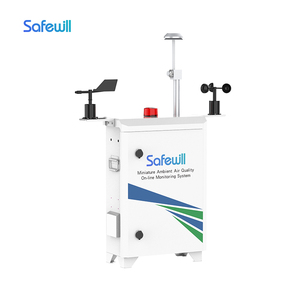 Sistema de monitoreo ambiental Safewill Equipo agrícola Estación meteorológica automática Invernadero con 4G/Energía solar - Product Image 3