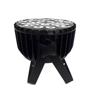 ไฟพาร์ DJ ไฟยูวี + RGB LED 18*10W แบบ DMX แบบผสมไม่มีที่สิ้นสุดและเอฟเฟกต์สายรุ้ง200W - Product Image 2