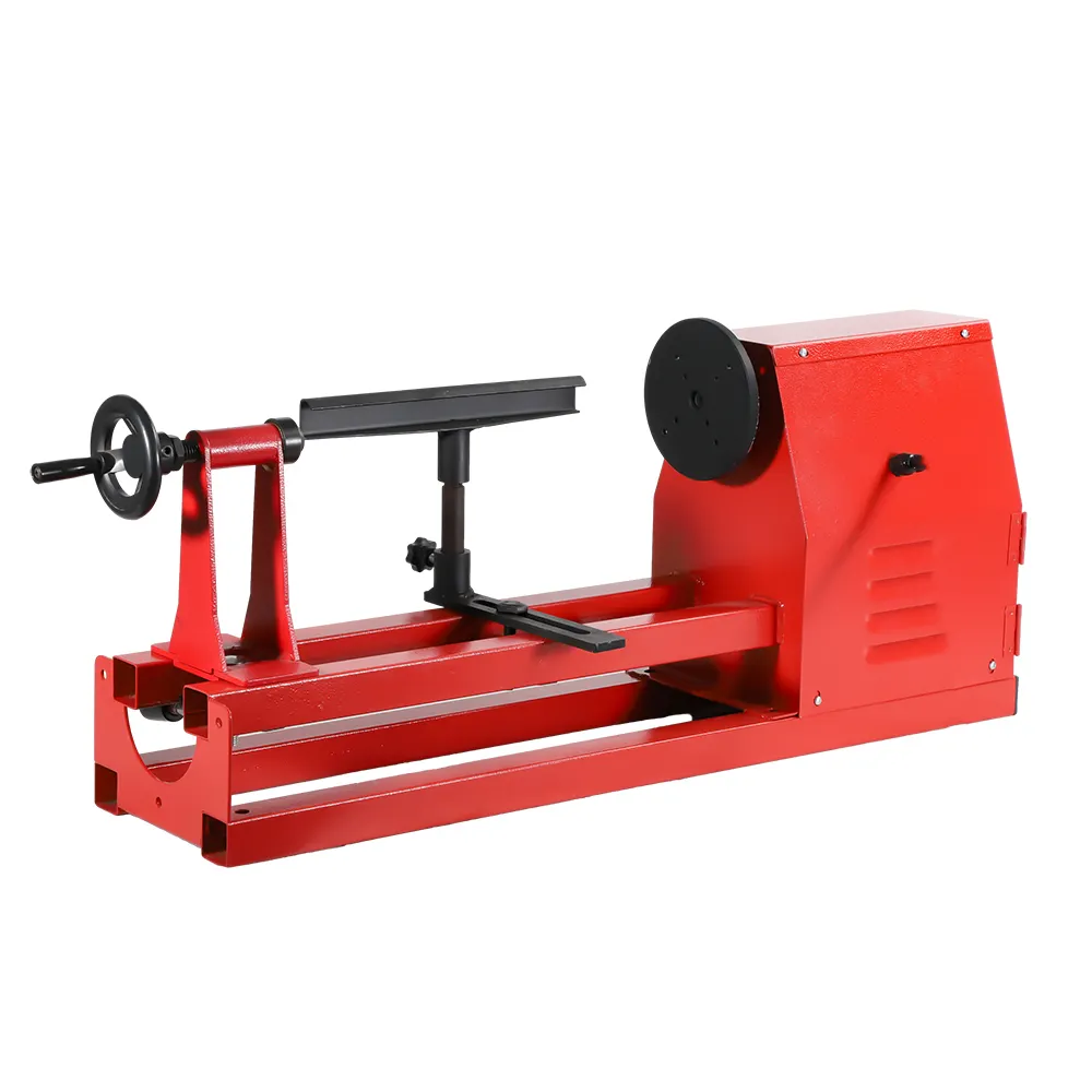 Máquina de torneamento de madeira de bancada ultra-precisa, processamento rápido de produtos de madeira