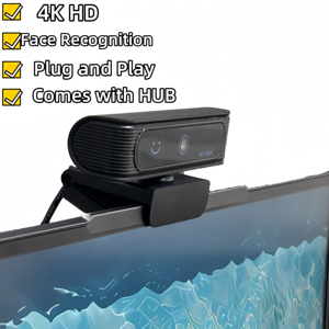 Venta caliente 4K Ultra-Clear USB Computer Camera Windows Hello Face Recognition para Desktop Home Video Live Online Class Teaching - Product Image 5